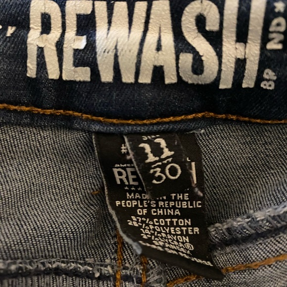 A set of three pairs of stretchy Rewash jeans! - Picture 3 of 5